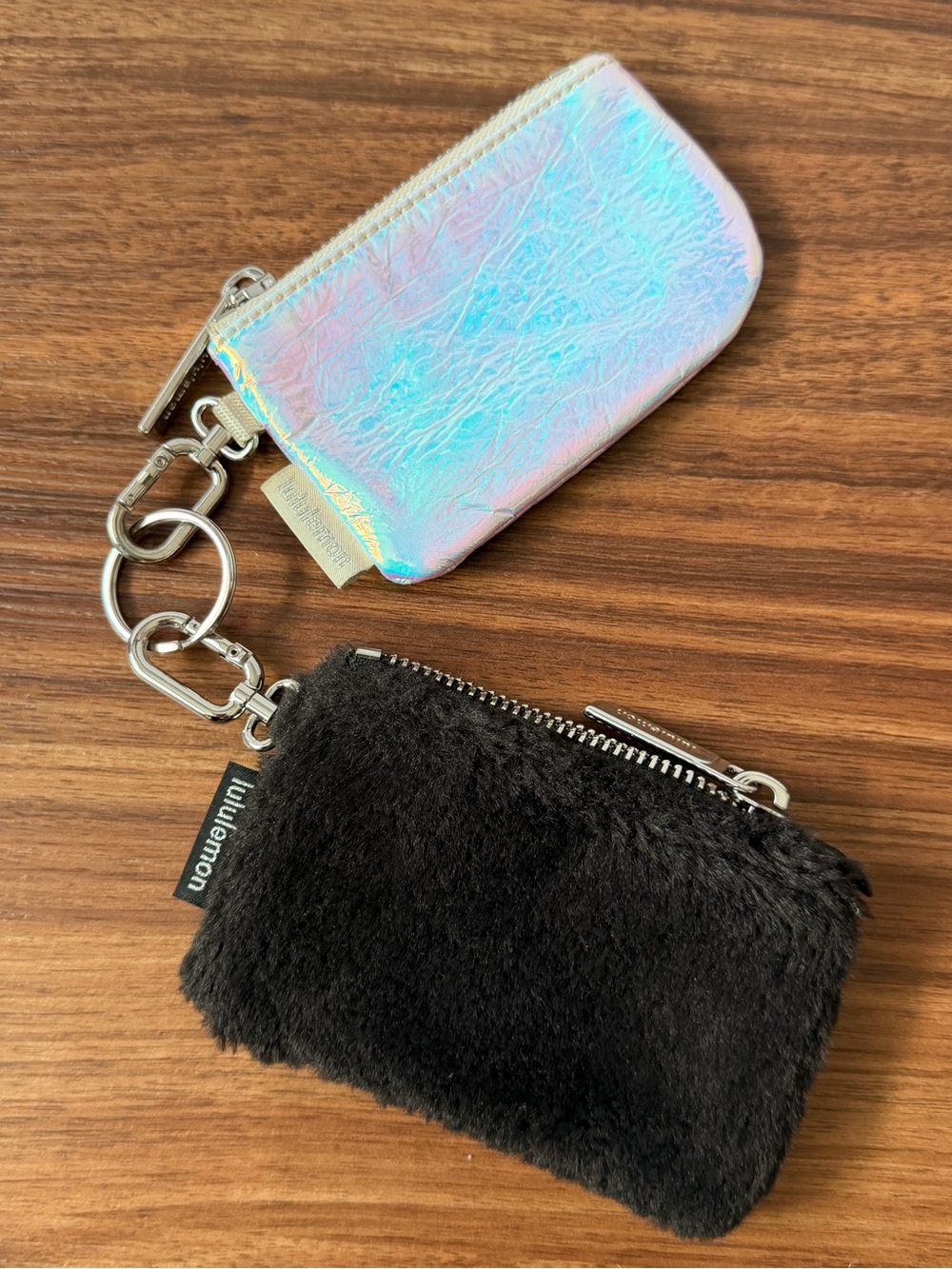 Lululemon Dual Pouch Wristlet / Keychain Pouch